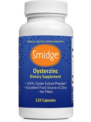 Smidge, Oysterzinc, 120 Capsules