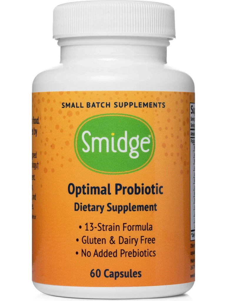 Smidge, Optimal Probiotic, 60 Capsules