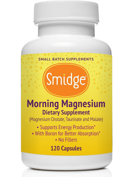 Smidge, Morning Magnesium, 120 Capsules