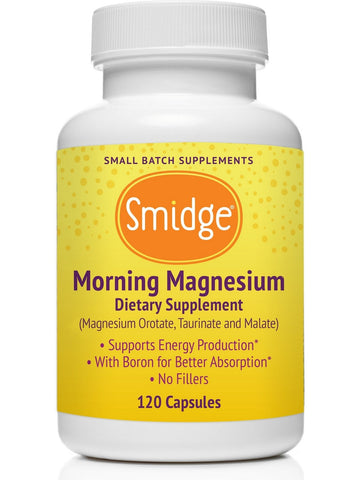 Smidge, Morning Magnesium, 120 Capsules