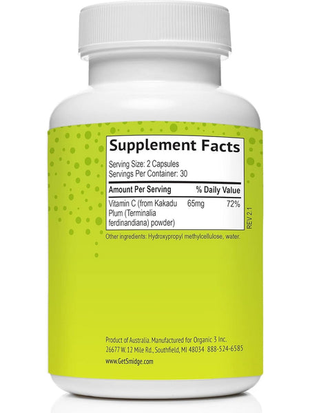 Smidge, Kakadu Plum, 60 Capsules