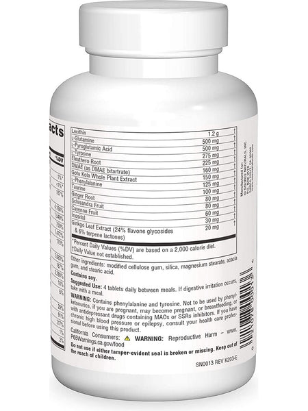 Source Naturals, Mental Edge®, 120 tablets