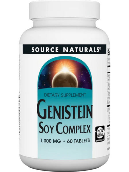Source Naturals, Genistein Soy Complex, 60 Tablets