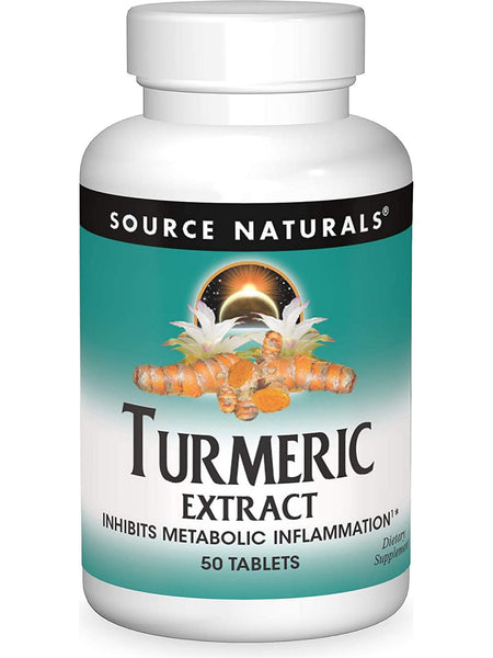Source Naturals, Turmeric Extract, 50 tablets