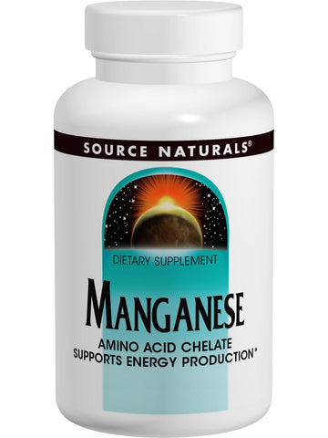 Source Naturals, Manganese Chelate, 10mg, 250 ct