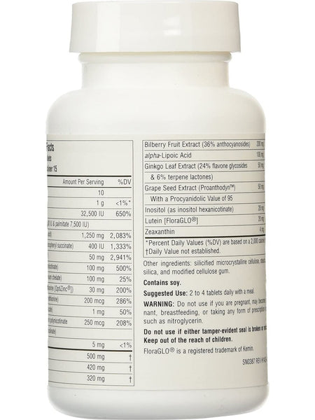 Source Naturals, Visual Eyes™ Multi-Nutrient Complex, 60 tablets
