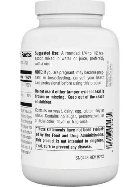 Source Naturals, Vitamin C, Sodium Ascorbate Crystals, 16 oz