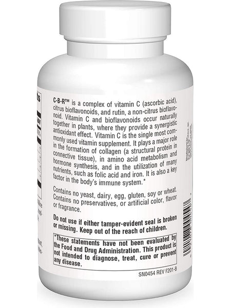 Source Naturals, C-B-R™ Vitamin C/Bioflavonoid Complex, 250 tablets