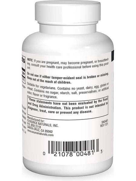 Source Naturals, Vitamin E 400 IU d-alpha Tocopherol, 50 tablets