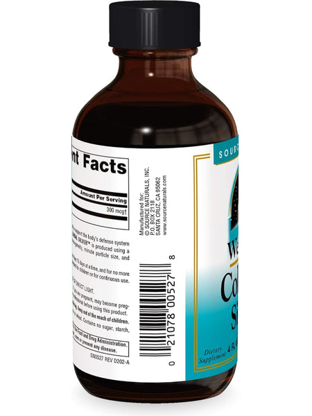 Source Naturals, Wellness Colloidal Silver 30 ppm, 4 fl oz