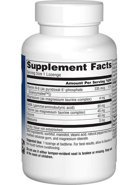 Source Naturals, Sleep Science® Melatonin Complex™ 3 mg, Peppermint, 50 lozenges