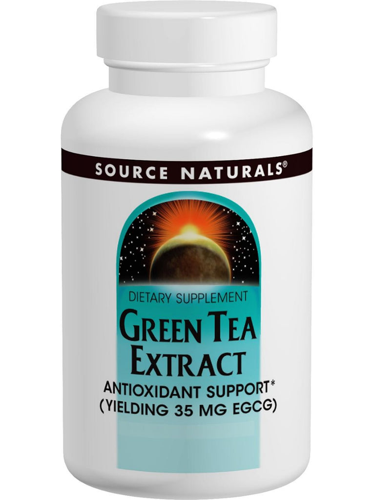 Source Naturals, Green Tea Ext, 35mg EGCG 100mg, 60 ct