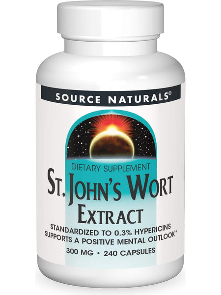 Source Naturals, St. John's Wort Extract 300 mg, 240 capsules