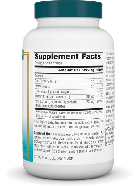 Source Naturals, Wellness Zinc Lozenges, 23mg, 60 ct
