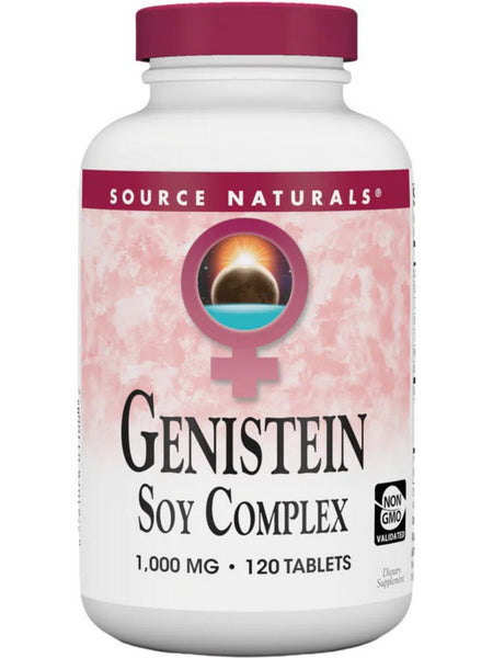 Source Naturals, Eternal Woman Genistein Soy Complex, 120 Tablets