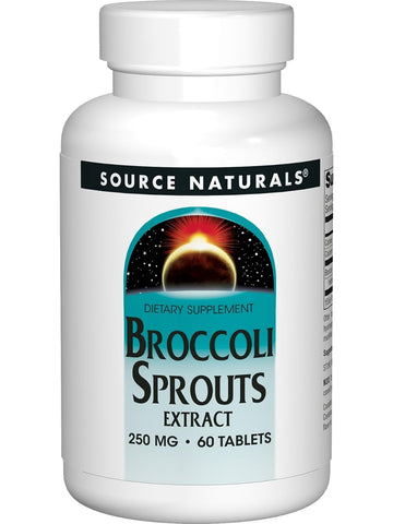 Source Naturals, Broccoli Sprouts Extract, 60 tablets