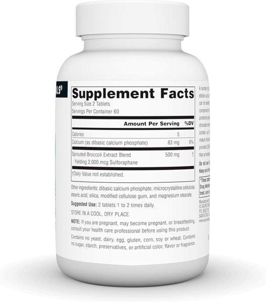 Source Naturals, Broccoli Sprouts Extract, 120 tablets