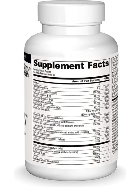 Source Naturals, Calm Thoughts™, 90 tablets