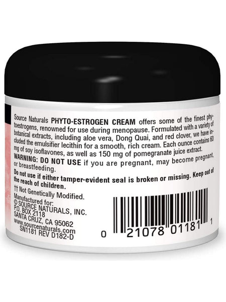 Source Naturals, Phyto-Estrogen Cream, Eternal Woman™, 2 oz
