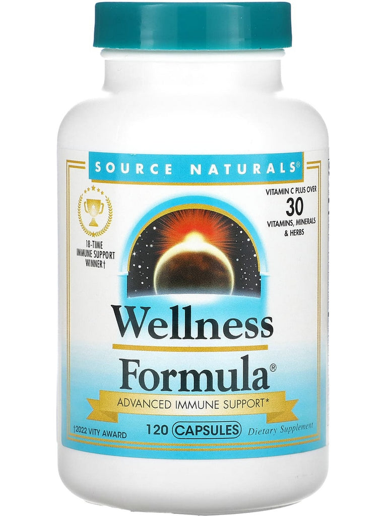 Source Naturals, Wellness Formula®, 120 capsules