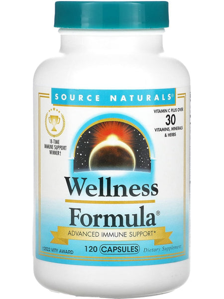 Source Naturals, Wellness Formula®, 120 capsules
