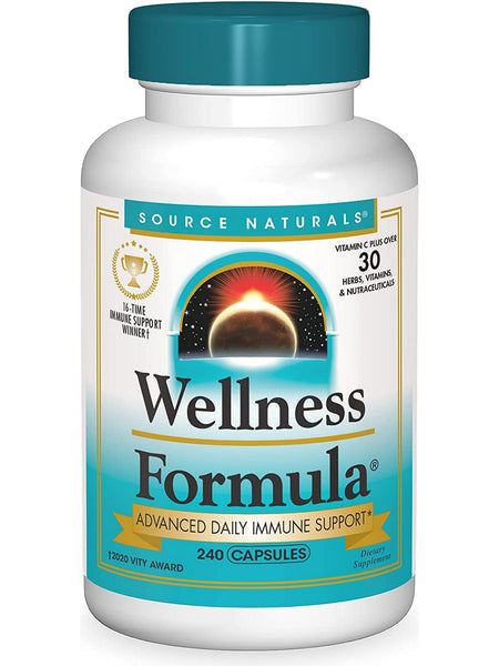 Source Naturals, Wellness Formula®, 240 capsules