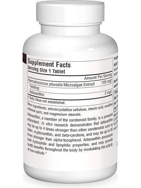 Source Naturals, Astaxanthin 2 mg, 60 tablets