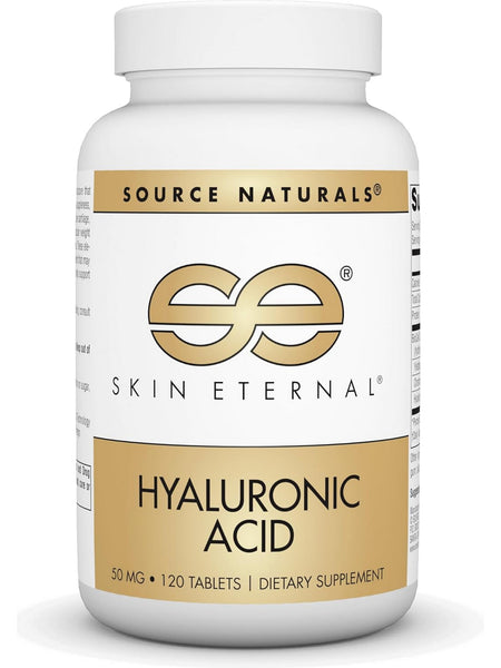 Source Naturals, Skin Eternal Hyaluronic Acid, 120 ct