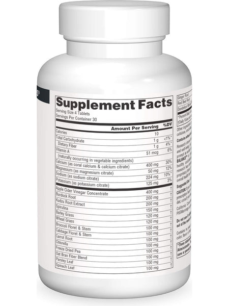 Source Naturals, Alkaline Balance™, 120 tablets