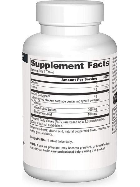 Source Naturals, Hyaluronic Acid 100 mg, 30 tablets