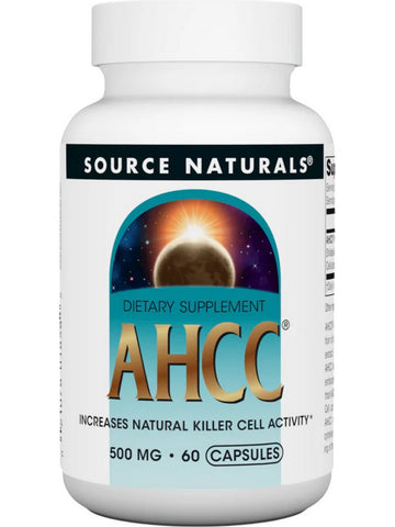 Source Naturals, AHCC, 500 mg, 60 Capsules