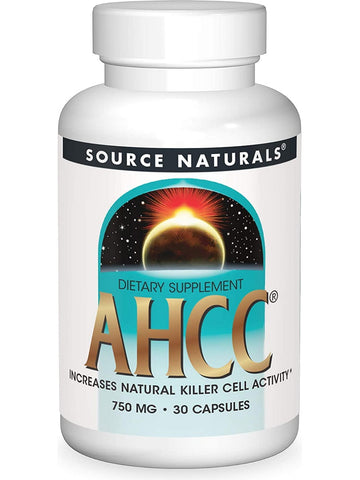 Source Naturals, AHCC, 750 mg, 30 Capsules