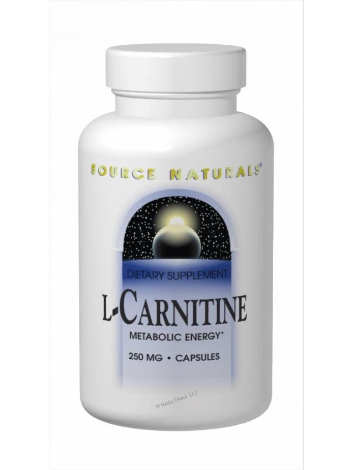 Source Naturals, L-Carnitine (fumarate), 250mg, 60 ct