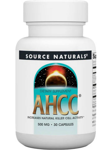 Source Naturals, AHCC, 500 mg, 30 Vegetarian Capsules