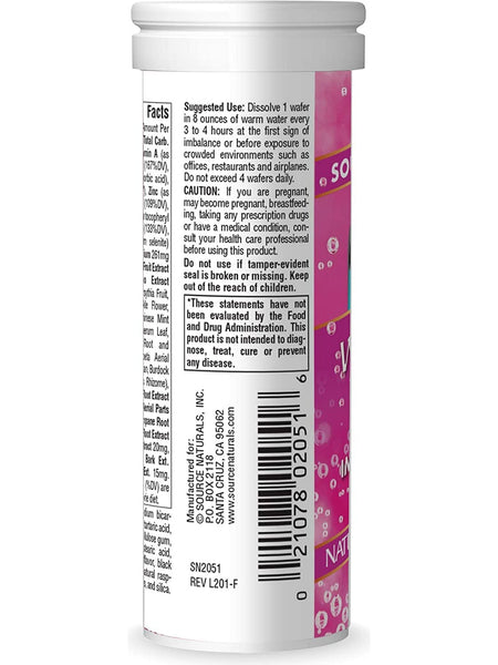 Source Naturals, Wellness Fizz®, Berry, 10 wafers