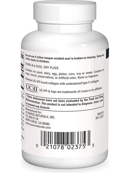 Source Naturals, UC-II® 40 mg, 60 capsules