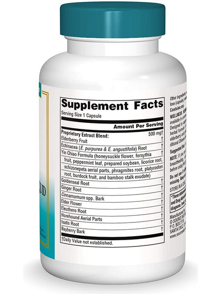 Source Naturals, Wellness Herbal Resistance™ Liquid, 30 liquid capsules