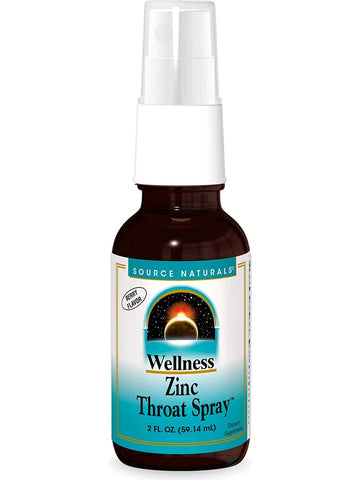 Source Naturals, Wellness Zinc Throat Spray™, Berry, 2 fl oz