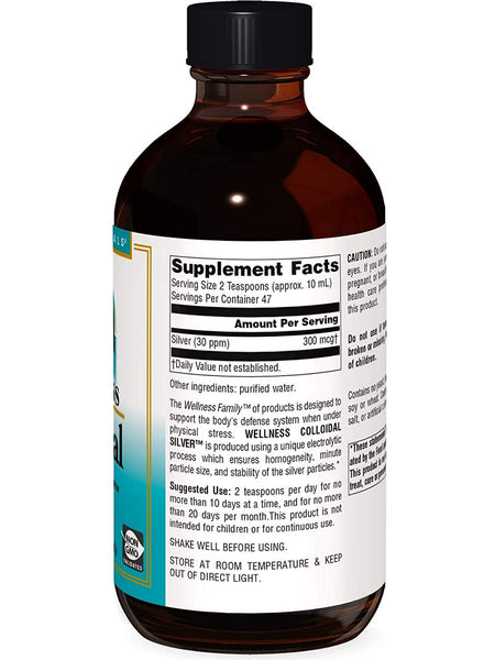 Source Naturals, Wellness Colloidal Silver™ 30 ppm, 16 fl oz