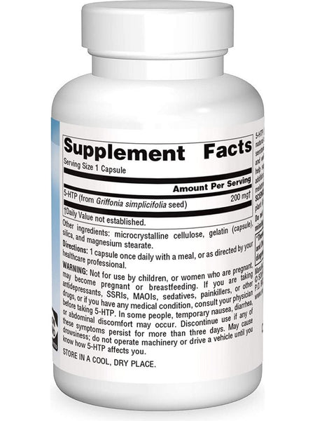 Source Naturals, Serene Science® 5-HTP 200 mg, 60 capsules