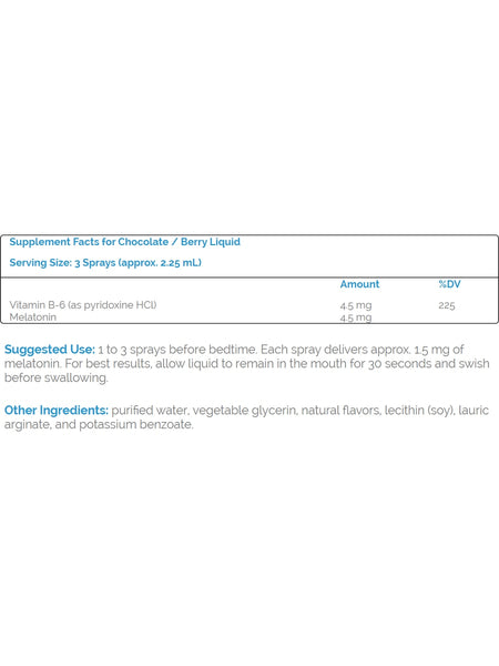 Source Naturals, Sleep Science® Melatonin NutraSpray™ 1.5 mg, Chocolate Berry, 2 fl oz