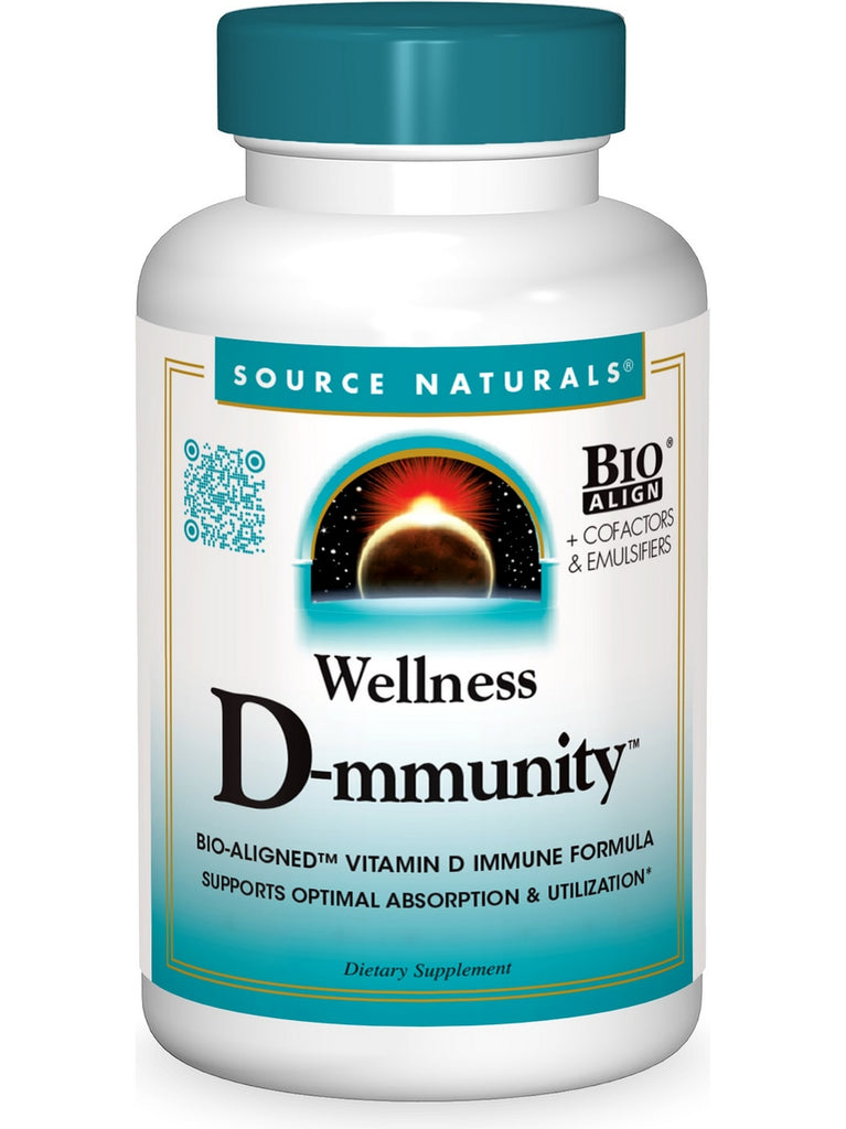 Source Naturals, Wellness D-mmunity™, 60 vegetarian capsules