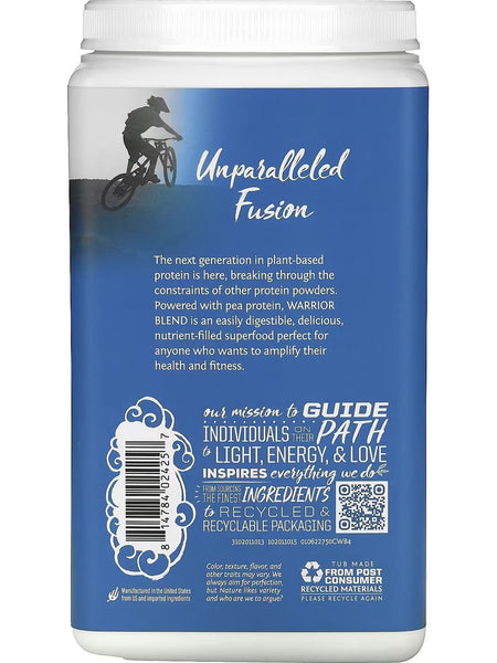Sunwarrior, Protein Warrior Blend, Chocolate, 1.5 lb (750 g)