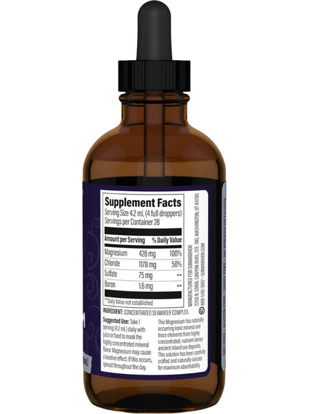 Sunwarrior, Magnesium, 4 fl oz