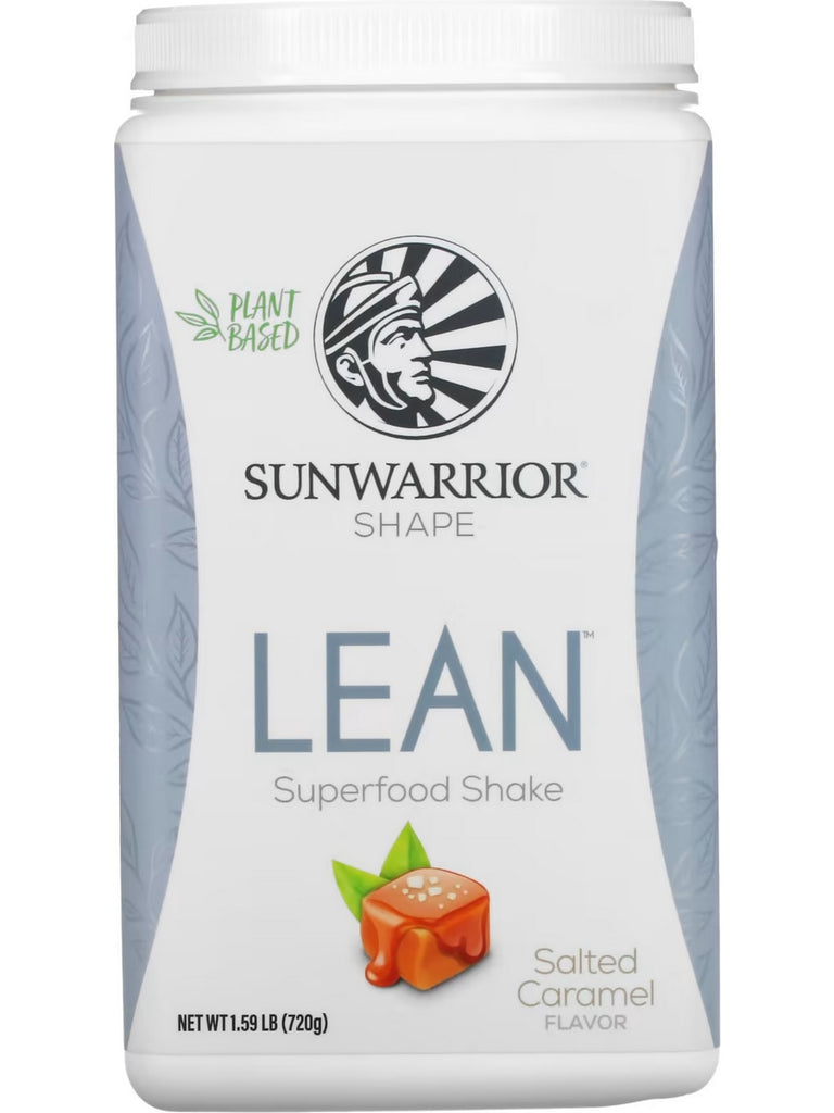 Sunwarrior, Lean Superfood Shake, Salted Caramel, 1.59 lb (720 g)