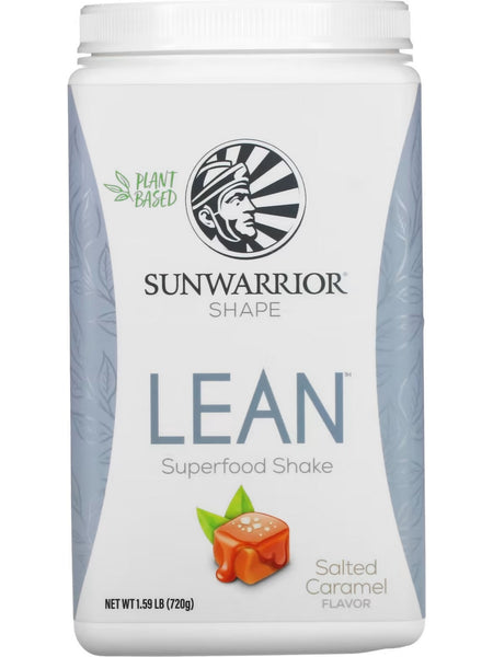 Sunwarrior, Lean Superfood Shake, Salted Caramel, 1.59 lb (720 g)