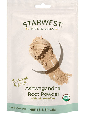 Starwest Botanicals, Ashwagandha Root Powder, 2.47 oz