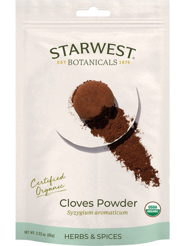 Starwest Botanicals, Cloves Powder, 2.33 oz