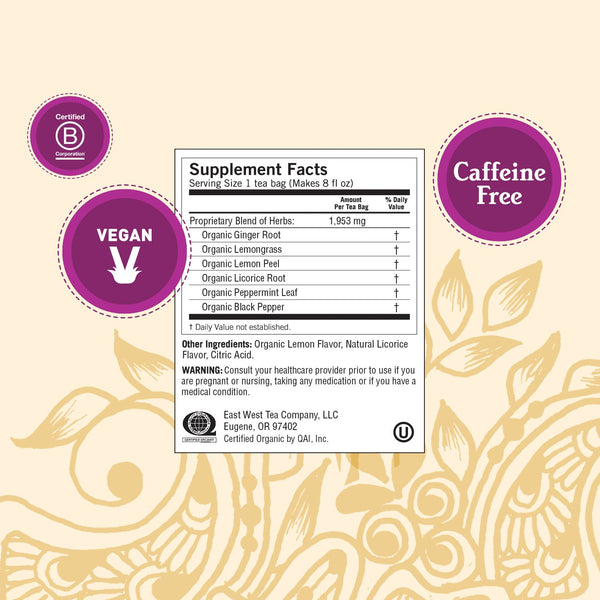 Yogi, Lemon Ginger, 16 Tea Bags