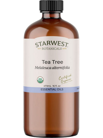 Starwest Botanicals, Tea Tree Oil Essential Oil Organic, 16 fl oz